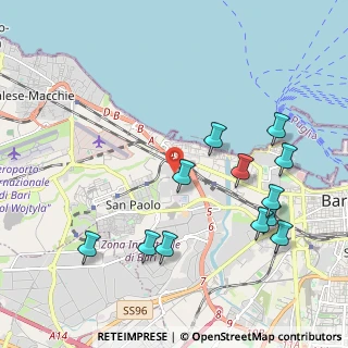Mappa Strada Rurale Torre di Rella, 70132 Bari BA, Italia (2.41833)