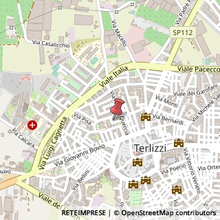 Mappa Via La Spezia, 16, 70038 Terlizzi, Bari (Puglia)