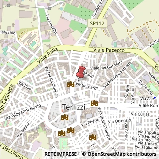 Mappa Via Oratorio di Sovereto, 16, 70038 Terlizzi, Bari (Puglia)