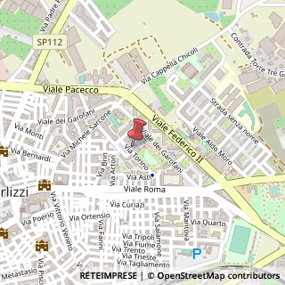 Mappa Via Torino, 70038 Terlizzi BA, Italia, 70038 Terlizzi, Bari (Puglia)