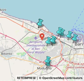 Mappa 1° Traversa, 70124 Bari BA, Italia (3.61273)