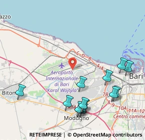 Mappa 1° Traversa, 70124 Bari BA, Italia (5.29769)