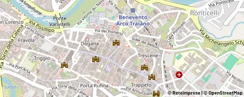 Mappa Benevento