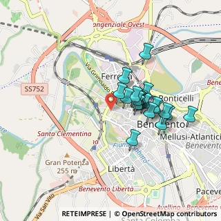 Mappa Via S. Cristiano, 82100 Benevento BN, Italia (0.749)