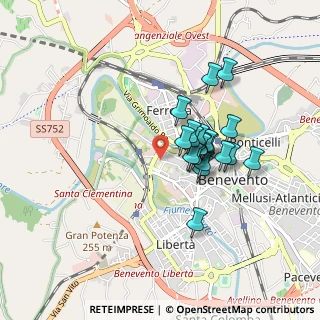 Mappa Via S. Cristiano, 82100 Benevento BN, Italia (0.713)