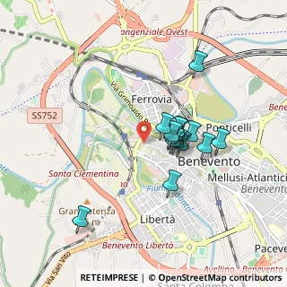 Mappa Via S. Cristiano, 82100 Benevento BN, Italia (0.75071)