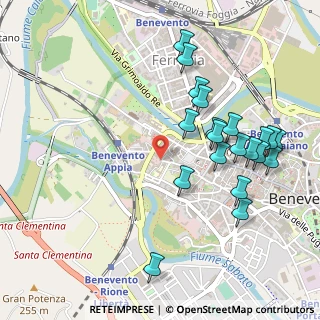 Mappa Via S. Cristiano, 82100 Benevento BN, Italia (0.5755)