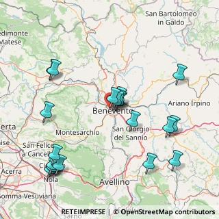 Mappa Via S. Cristiano, 82100 Benevento BN, Italia (19.324)