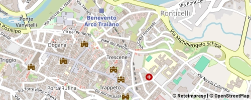 Mappa Benevento
