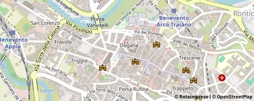Mappa Benevento