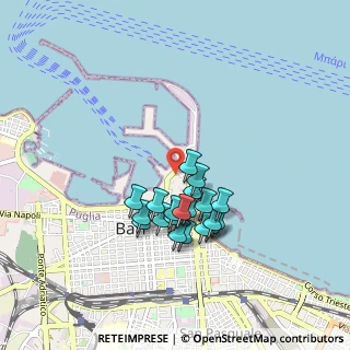 Mappa Strada Porto Nuovo, 70122 Bari BA, Italia (0.785)