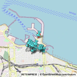 Mappa Strada Porto Nuovo, 70122 Bari BA, Italia (0.8015)