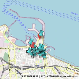 Mappa Strada Porto Nuovo, 70122 Bari BA, Italia (0.8925)