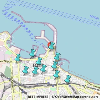 Mappa Strada Porto Nuovo, 70122 Bari BA, Italia (1.17182)