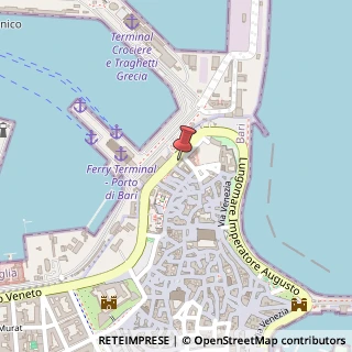 Mappa Corso Antonio De Tullio, 36, 70122 Bari, Bari (Puglia)