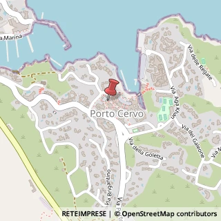 Mappa La Passeggiata 5, 07021 Porto Cervo SS, Italia, 07021 Arzachena, Sassari (Sardegna)