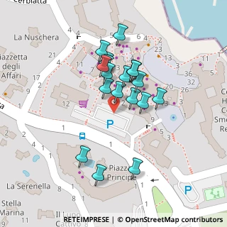 Mappa Porto Cervo, 07021 Arzachena SS, Italia (0.035)