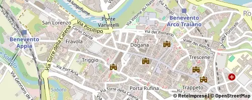 Mappa Benevento