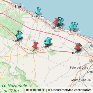 Mappa Via Giulio Verne, 70038 Terlizzi BA, Italia (8.9115)