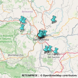 Mappa Via Mario Verrusio, 82100 Benevento BN, Italia (5.24118)