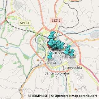 Mappa Via Mario Verrusio, 82100 Benevento BN, Italia (0.72059)