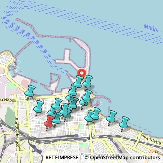 Mappa Vicolo S. Pietro, 70122 Bari BA, Italia (1.14)