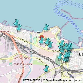 Mappa Via Pietro Mascagni, 70132 Bari BA, Italia (1.314)