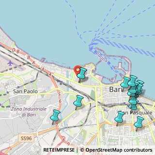 Mappa Via Pietro Mascagni, 70132 Bari BA, Italia (3.024)