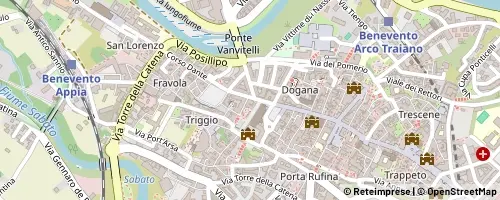 Mappa Benevento