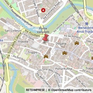 Mappa Corso Garibaldi, 250, 82100 Benevento, Benevento (Campania)