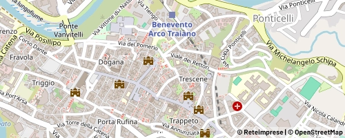 Mappa Benevento