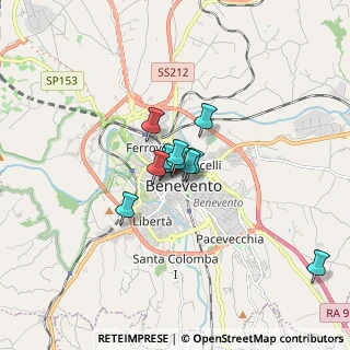 Mappa Via Giovanni de Nicastro, 82100 Benevento BN, Italia (1.01818)
