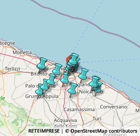 Mappa Molo San Vito C, 70123 Bari BA, Italia (9.95421)