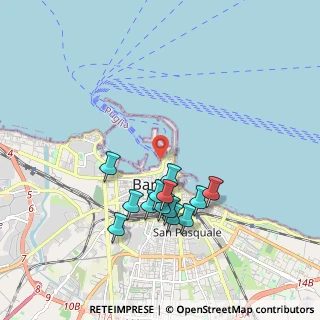 Mappa Molo S. Vito, 70122 Bari BA, Italia (1.87231)