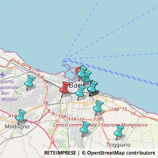 Mappa Molo S. Vito, 70122 Bari BA, Italia (4.09833)