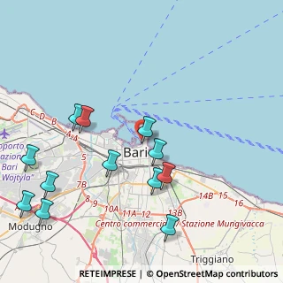 Mappa Molo S. Vito, 70122 Bari BA, Italia (5.07)