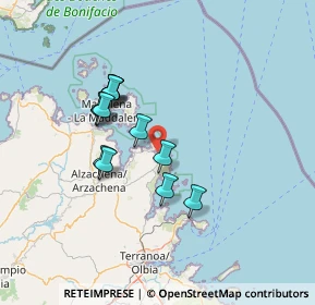 Mappa Piazzetta del Cervo, 07021 Arzachena SS, Italia (12.48462)