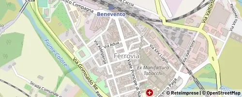 Mappa Benevento