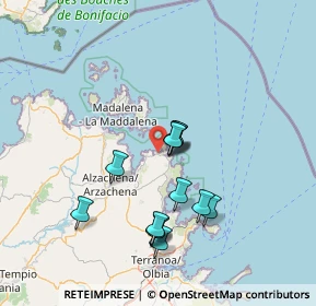 Mappa Via la Banchina di Pitrizza, 07021 Arzachena SS, Italia (13.59231)