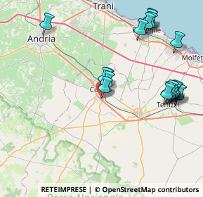 Mappa Via Nomentana, 70033 Corato BA, Italia (9.77)