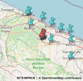 Mappa Via Nomentana, 70033 Corato BA, Italia (12.548)