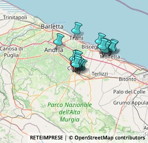 Mappa EMitech Europe, 70033 Corato BA, Italia (8.2365)
