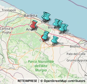 Mappa EMitech Europe, 70033 Corato BA, Italia (11.698)