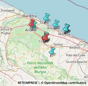 Mappa Angolo, 70033 Corato BA, Italia (10.85455)