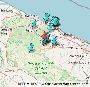 Mappa Angolo, 70033 Corato BA, Italia (9.001)