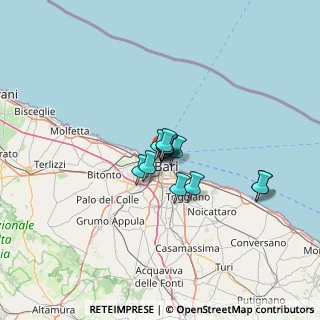 Mappa Via Tripoli, 70132 Bari BA, Italia (7.69)
