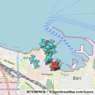 Mappa Via Tripoli, 70132 Bari BA, Italia (0.789)