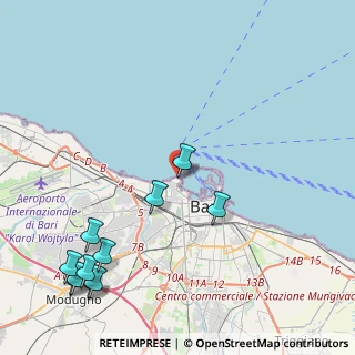 Mappa Via Tripoli, 70132 Bari BA, Italia (6.04091)