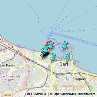 Mappa Via Tripoli, 70132 Bari BA, Italia (1.0125)