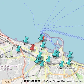 Mappa Via Tripoli, 70132 Bari BA, Italia (2.39867)